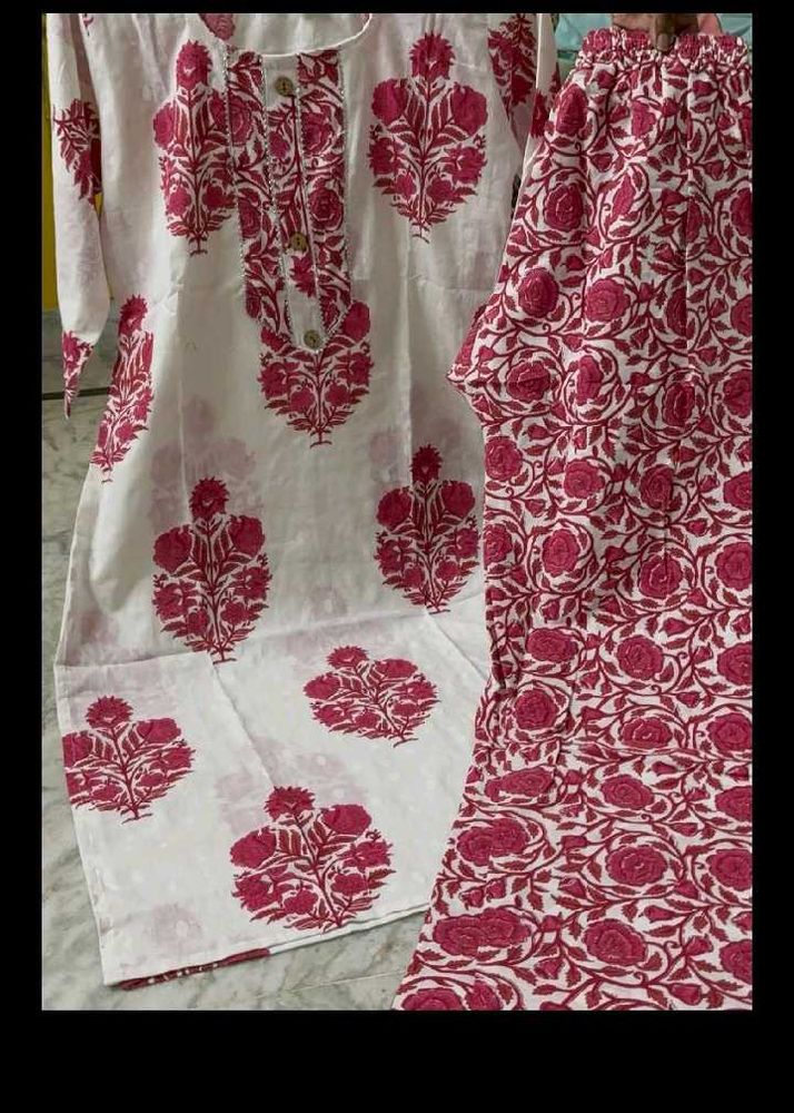 W Kurta And Kurt Set