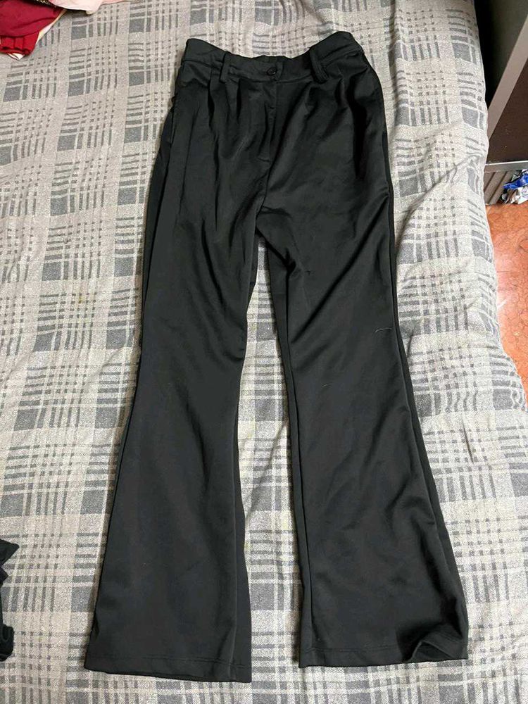 Black Flared Pants