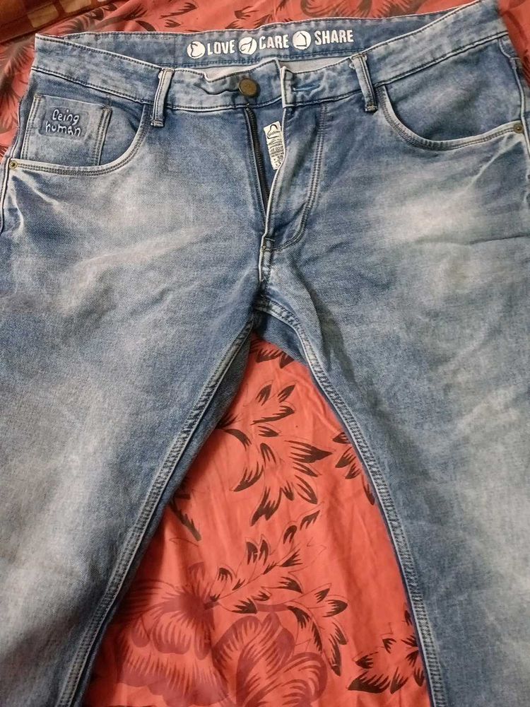 Being Human Jeans - Light Wash