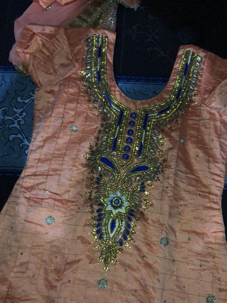 Elegant Embroidered Salwar Suit