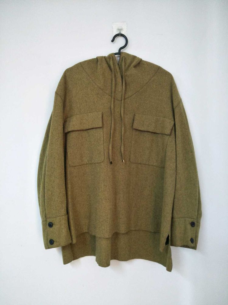 Olive green hoodie