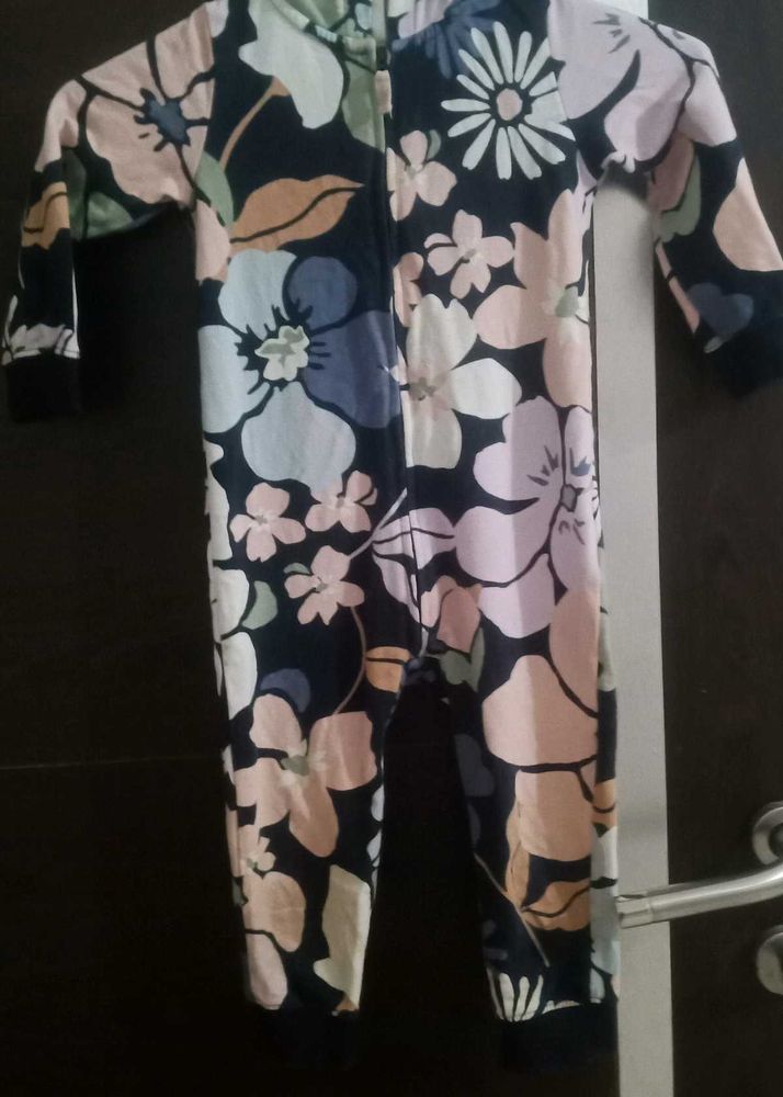 Floral Baby Onesie