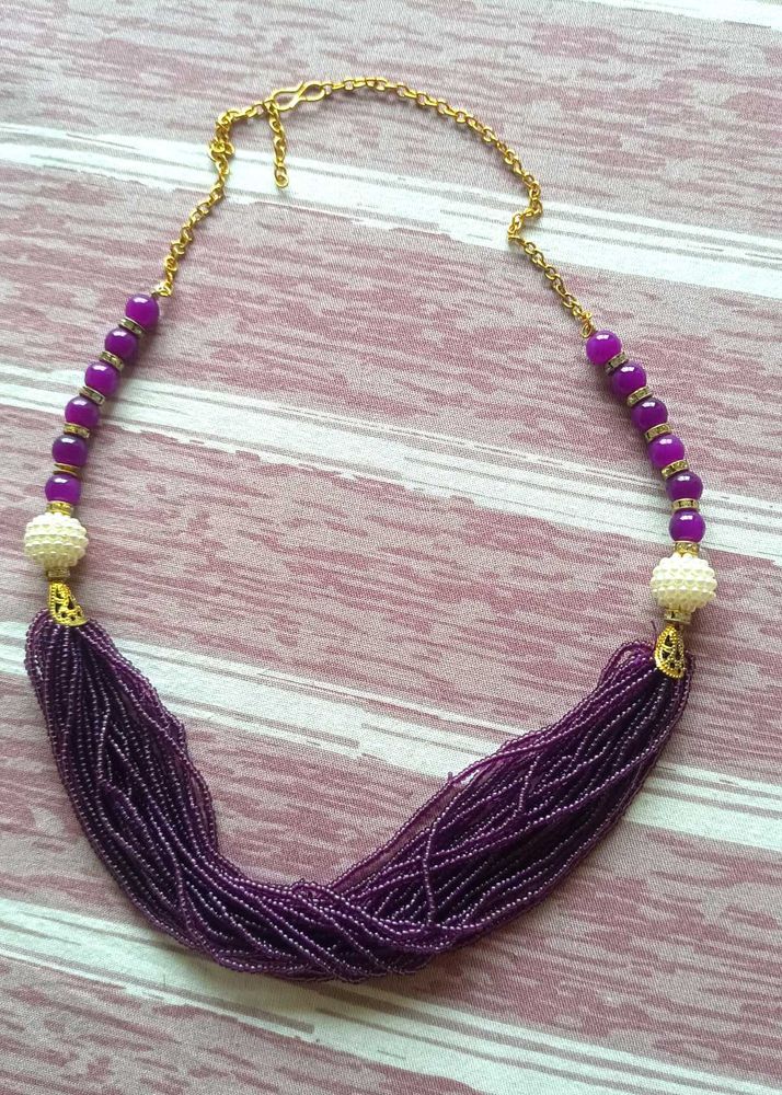 DIMIKI Alloy Purple Jewel Set