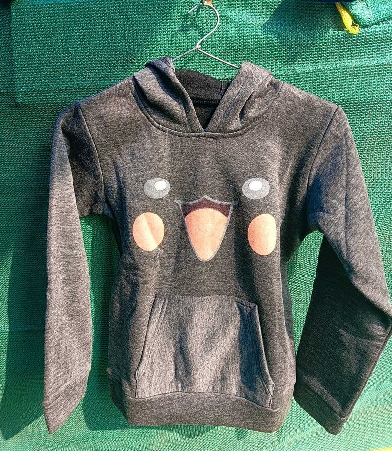 Cute Character Hoodie ( free size upto M)