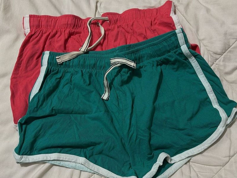 2 cotton shorts