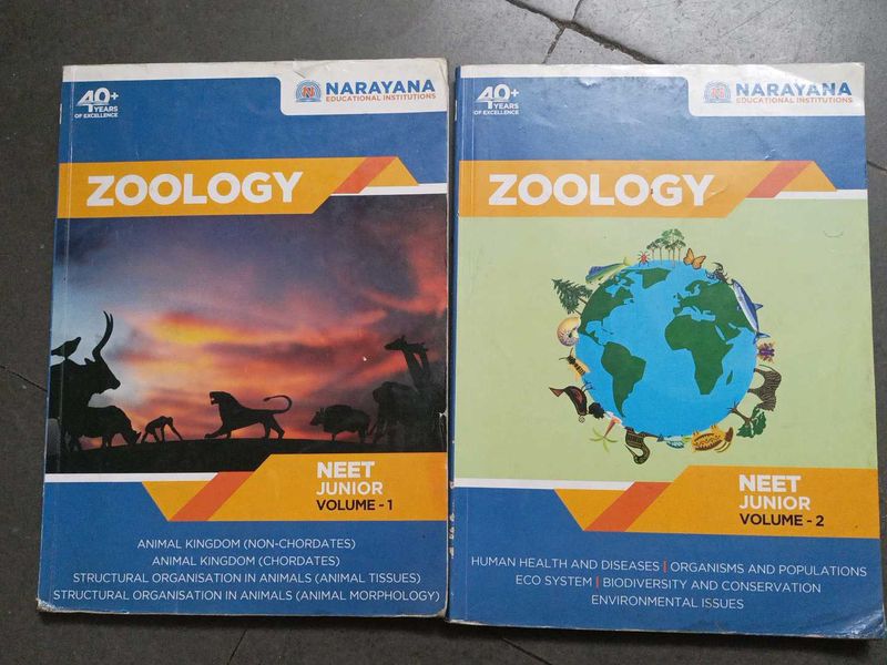 11 Th ZOOLOGY NEET 1&amp;2 Volumes