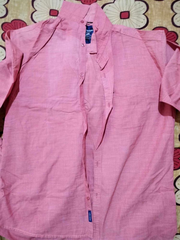 Wrangler Pink Casual Shirt