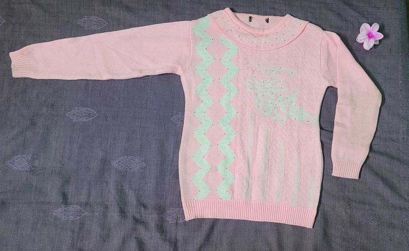 Pink Knit Sweater