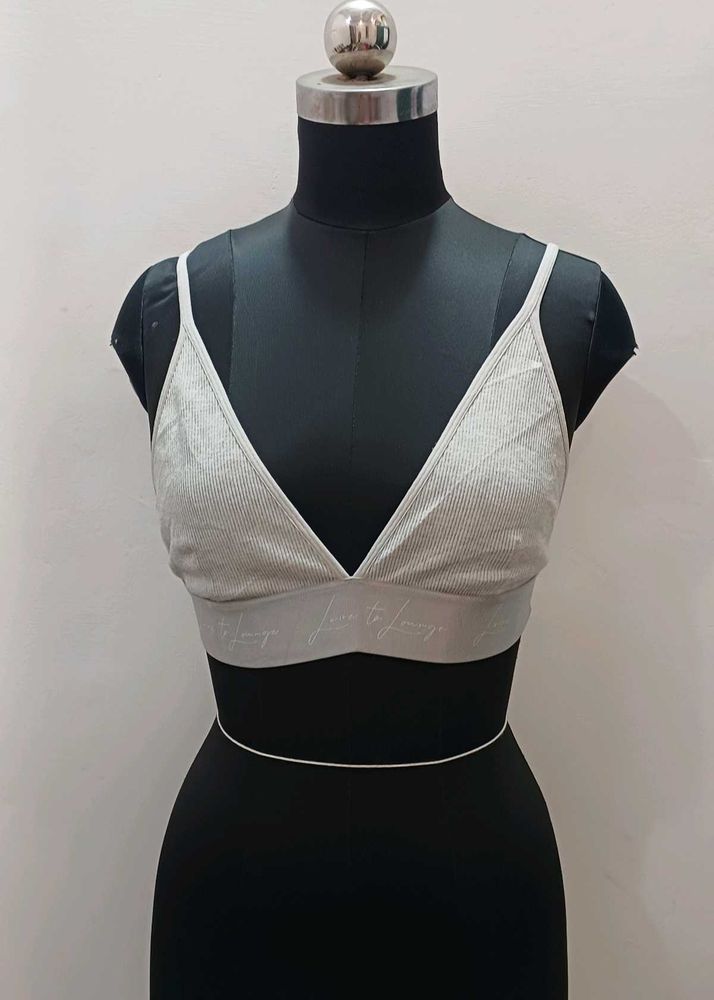 Gray Bralette Top 34D  to 36ABC