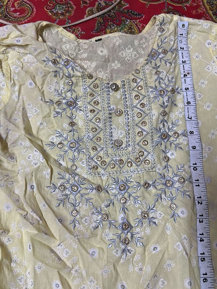 Embroidered Kurta