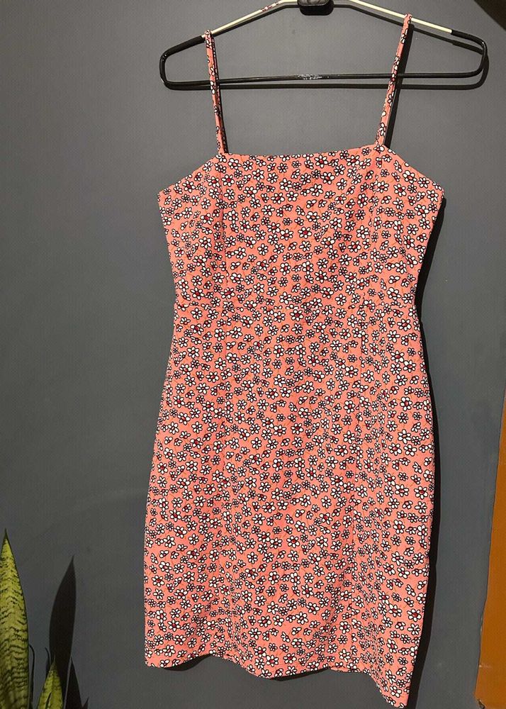 Floral Print Mini Dress