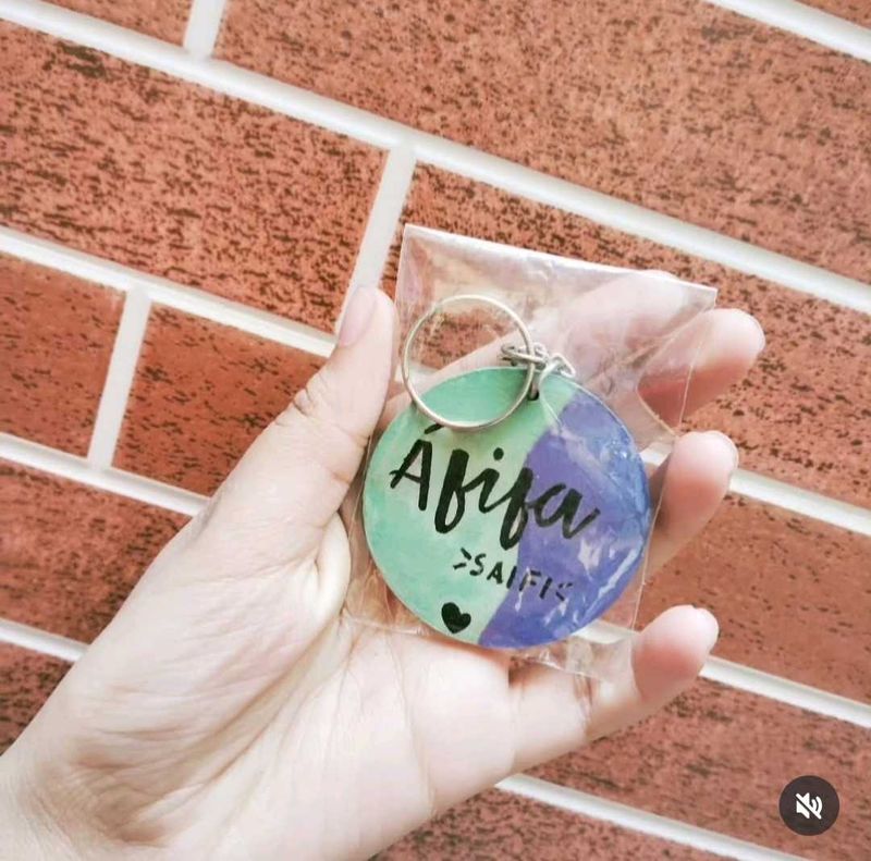 Custom Name Keychain