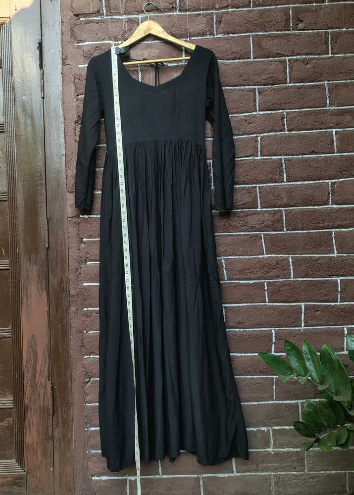 Black Anarkali kurta