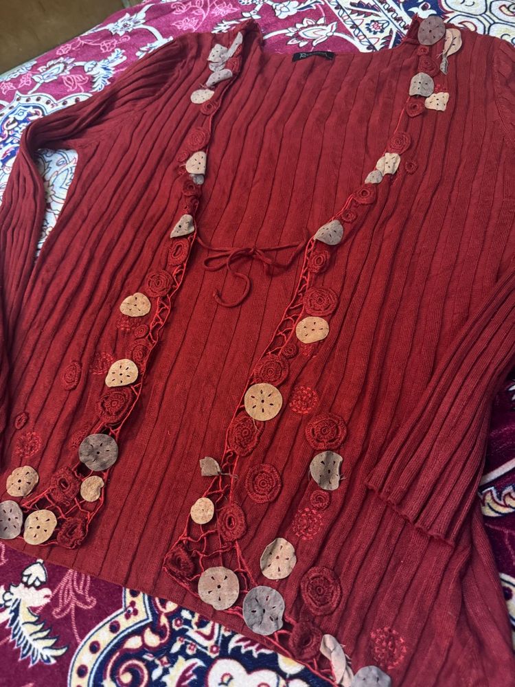 Embellished Knit Cardigan