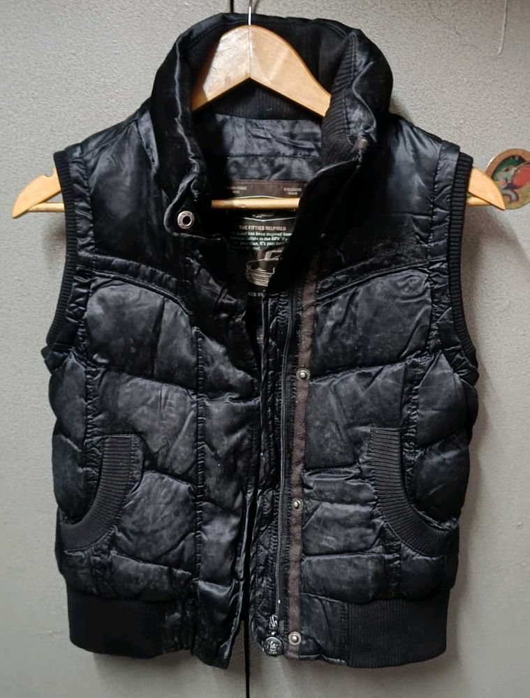 Branded Quilted Puffer Jacket..
