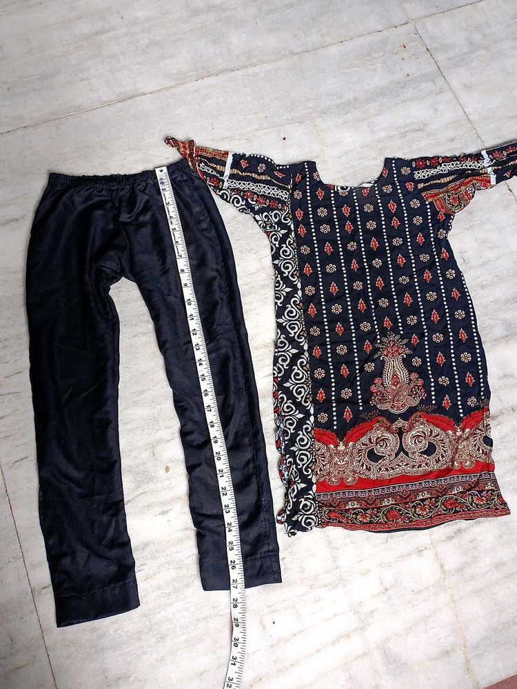 Printed Kurti Set
