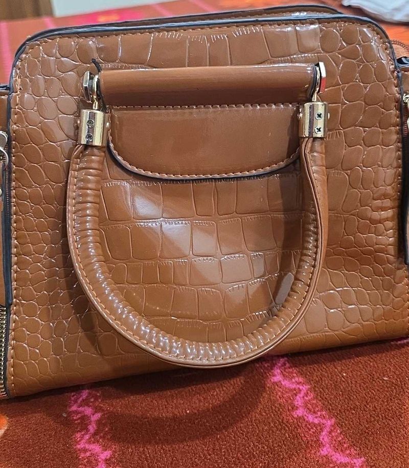 Stylish Brown Handbag