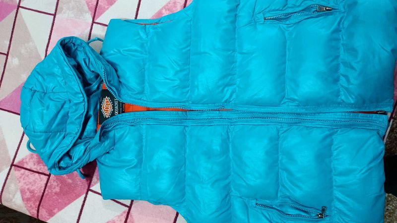 Stylish Blue half jacket