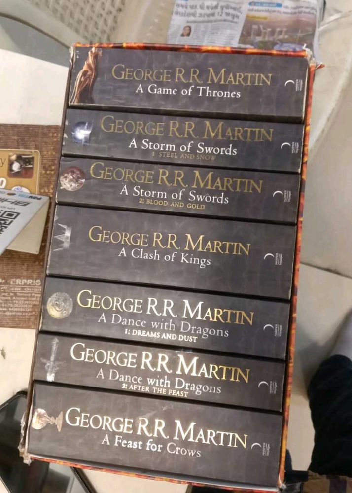 Got Series Complete Set Game Of Thrones
