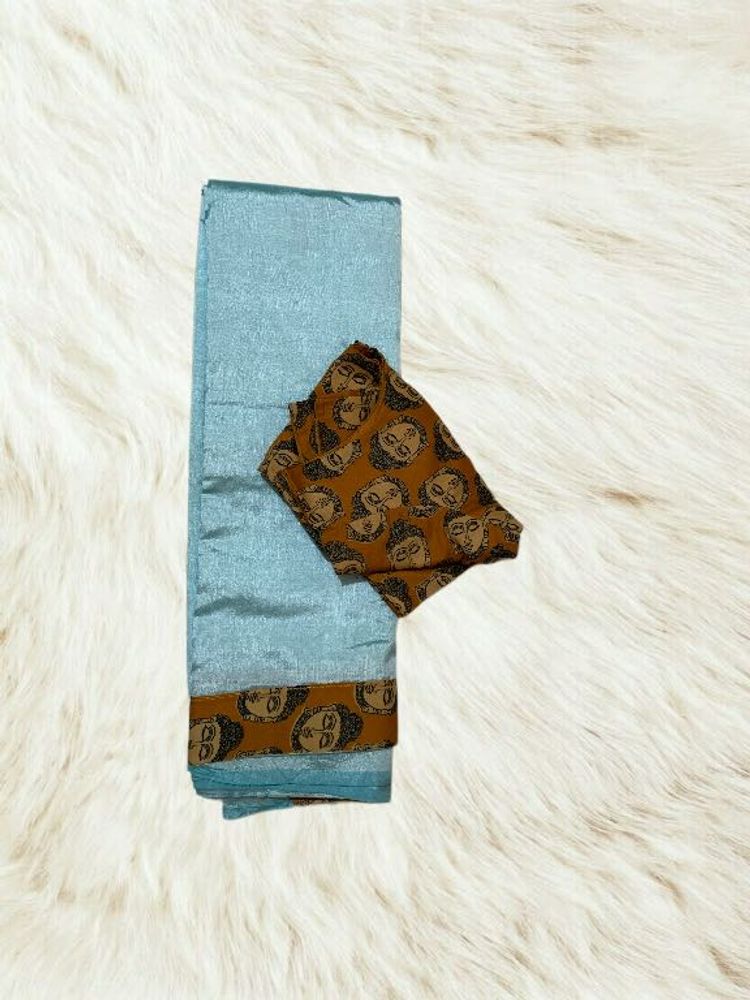 Kalamkari Saree With Blouse