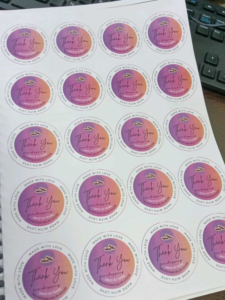 Customized 40 Thankyou Labels 💰🆕