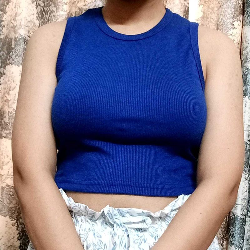 Blue Tank Top