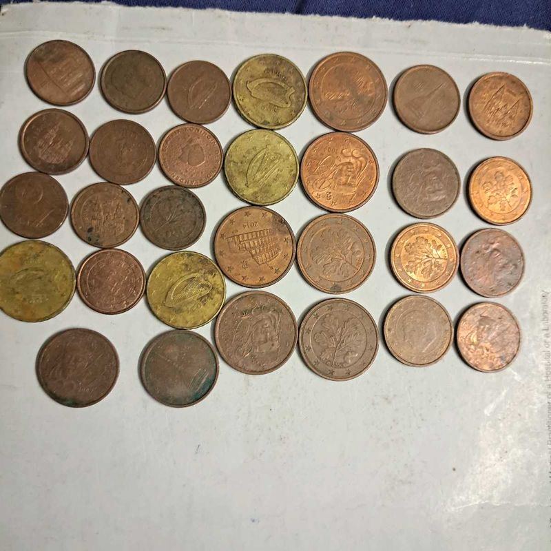 Euro Cents 30 Coins