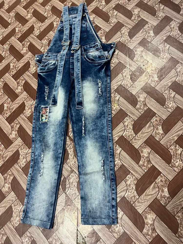 Denim Overalls