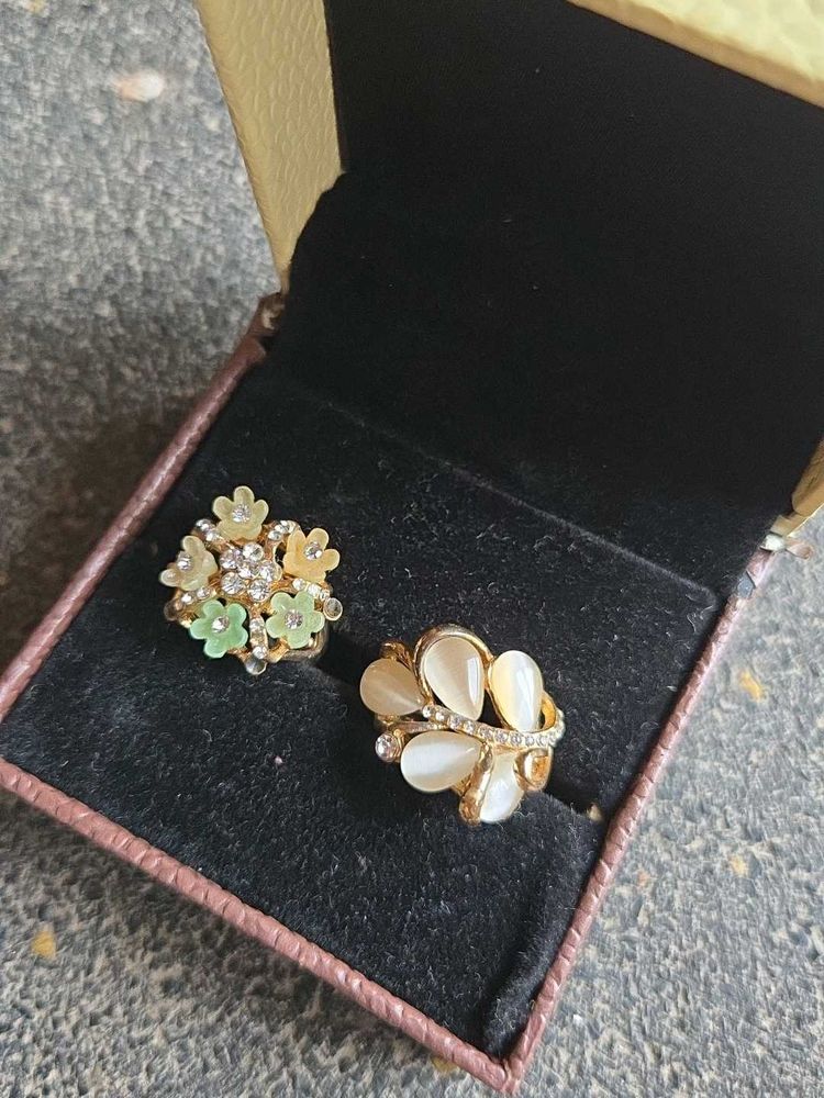 COMBO Floral Rings