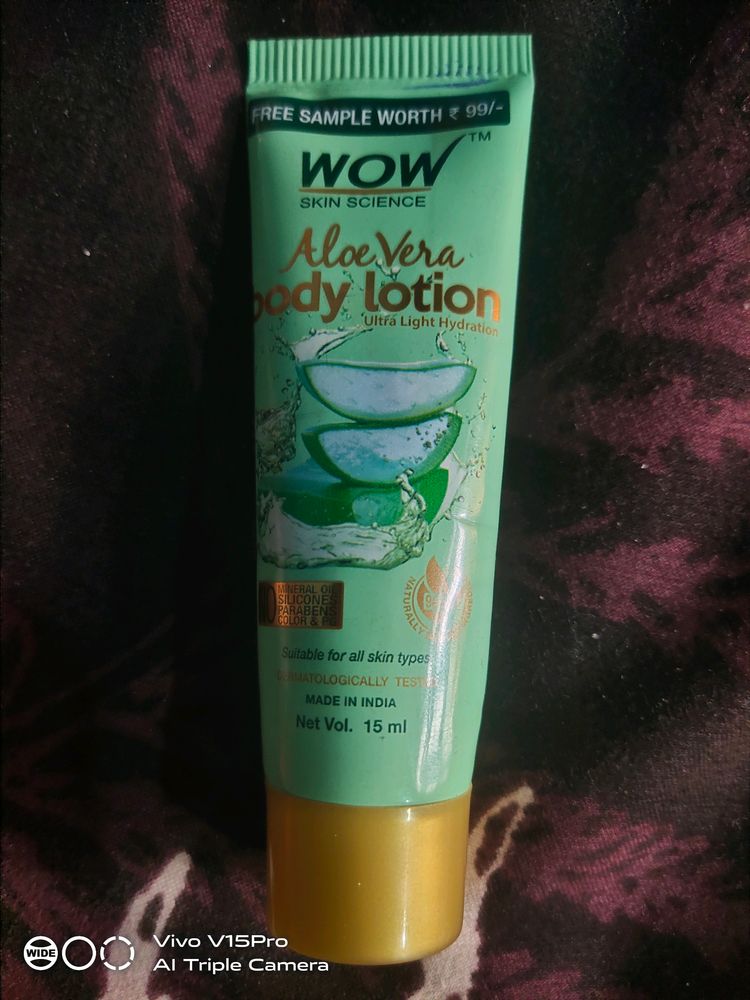 wow body lotion+ dot &amp;key moisturizer