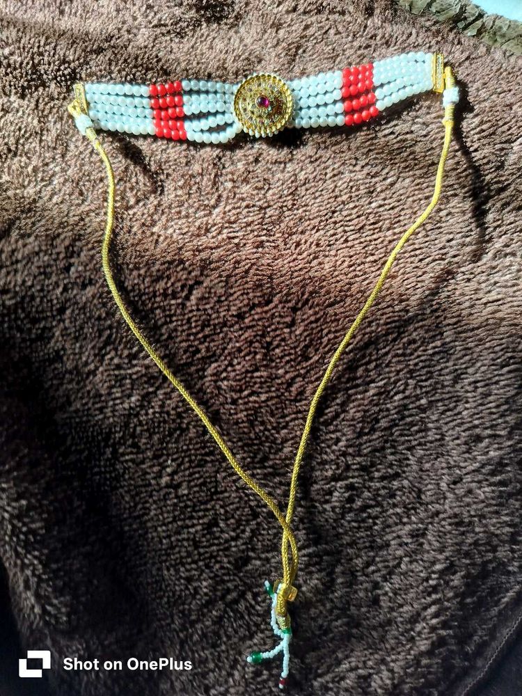 Beaded Necklace Choker