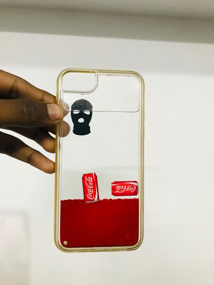 Iphone 7 Coco Cola Liquid Case - Mobile Cover
