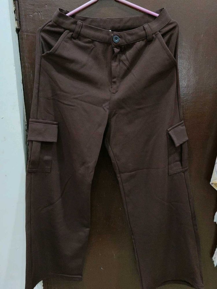 Brown Cargo Pants