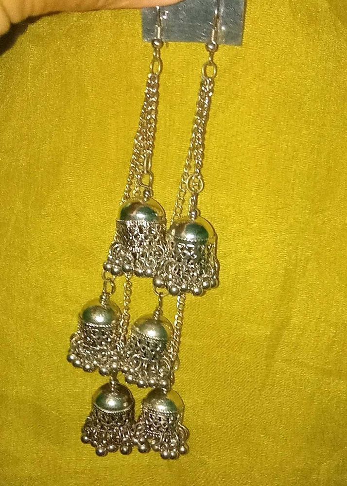 Oxidised Earrings