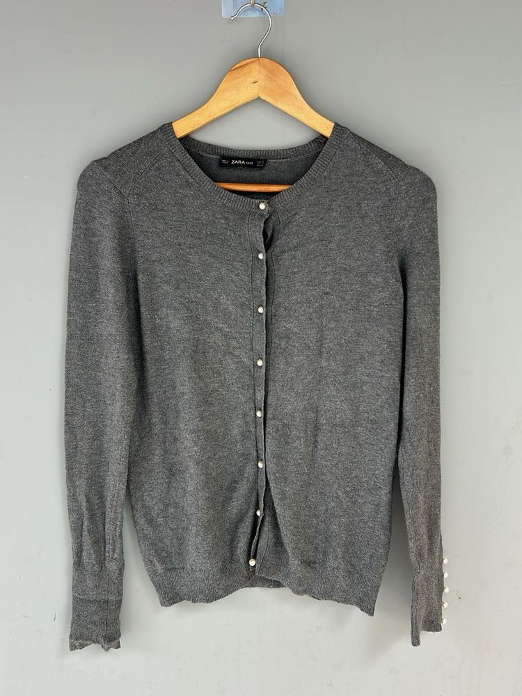 Zara Gray Cardigan