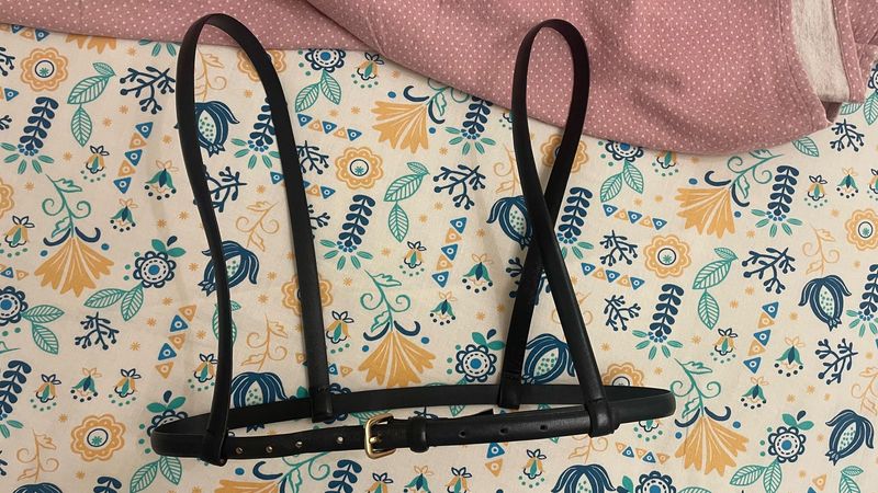 Leather harness Belt