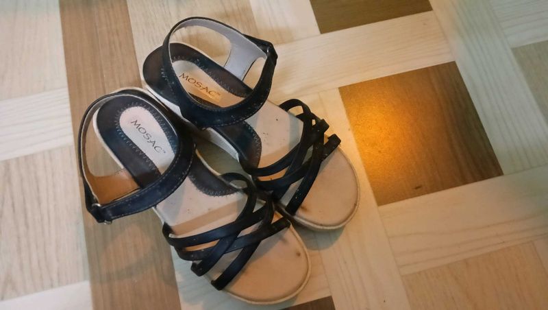 Black Strappy Sandals