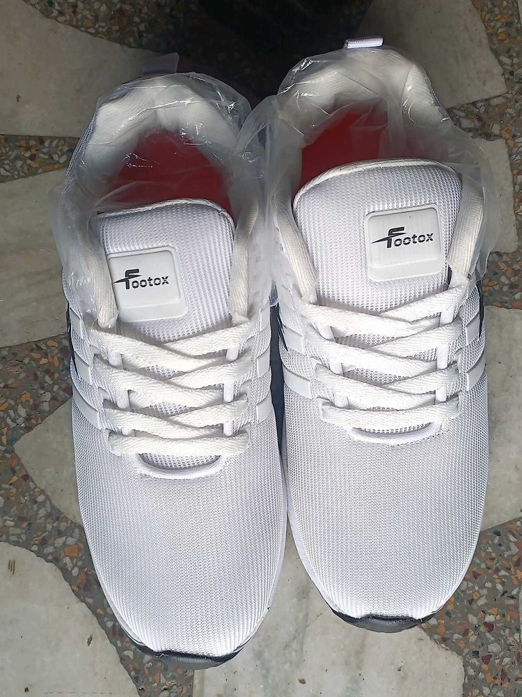 White Casual Sneakers