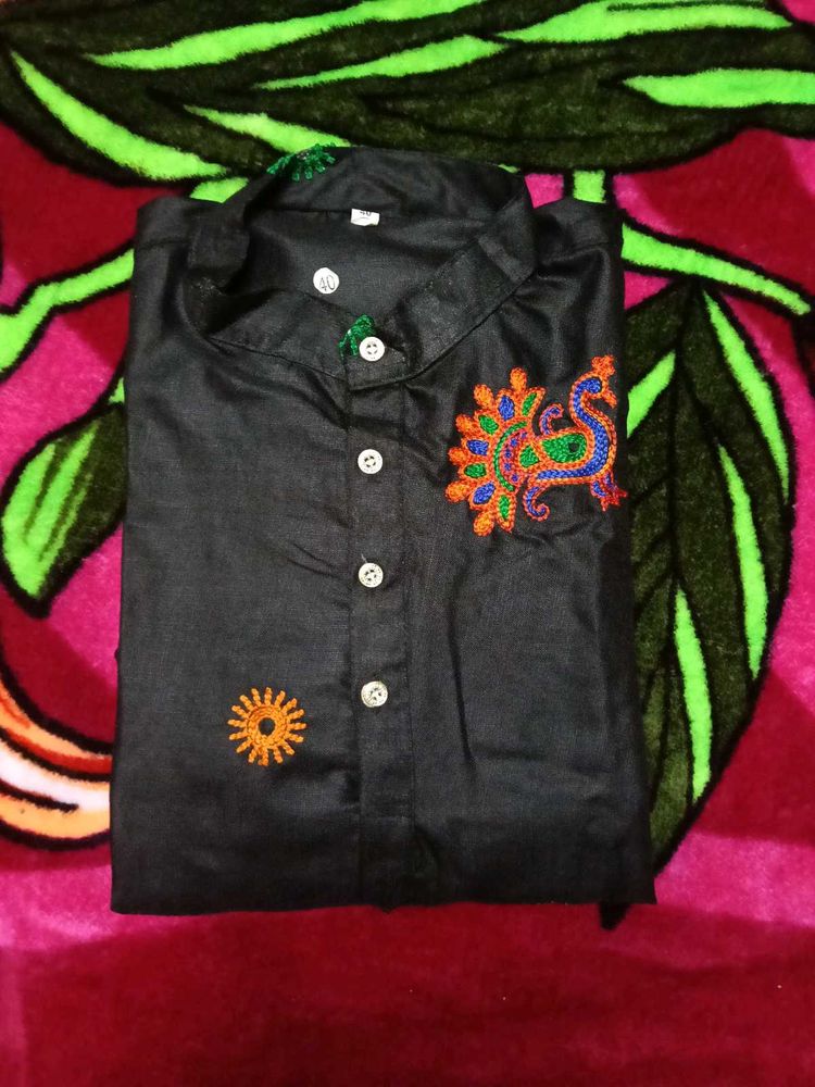Black Kurta