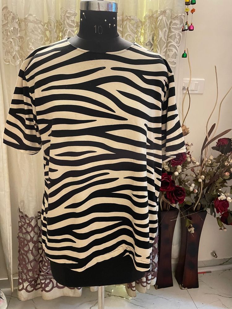 Zebra Print T-Shirt