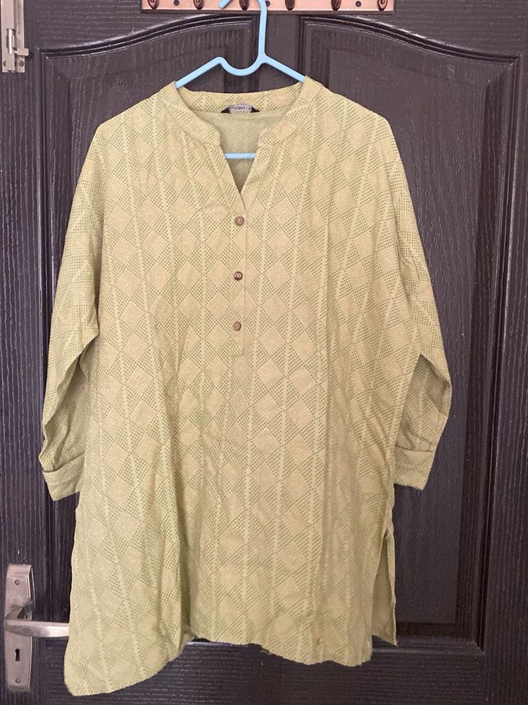 Green Tunic Top