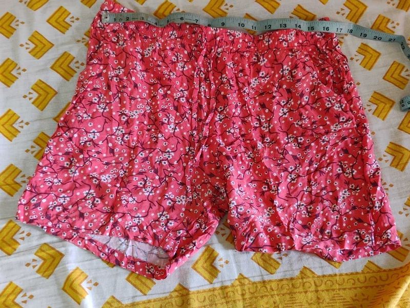 Floral Print Shorts