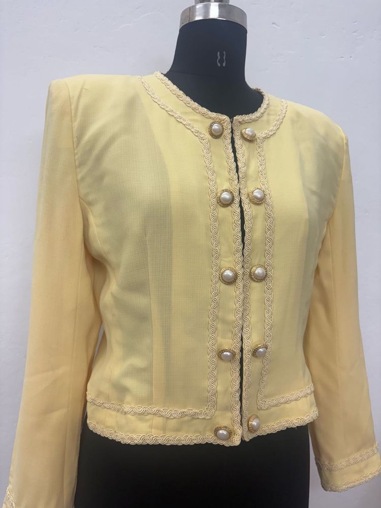 Chanel Inspired Vintage Blazer