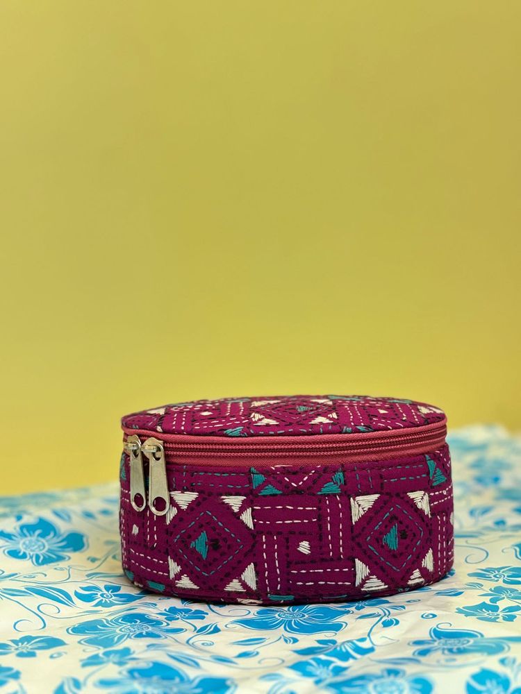 Kantha Stich Pouch