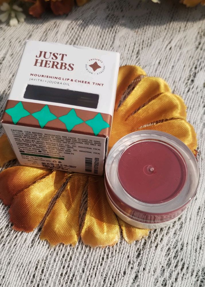 Just Herbs Nourishing Lip and Cheek Tint
