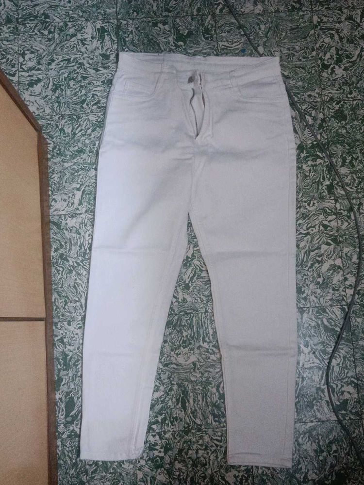Skinny White Jeans
