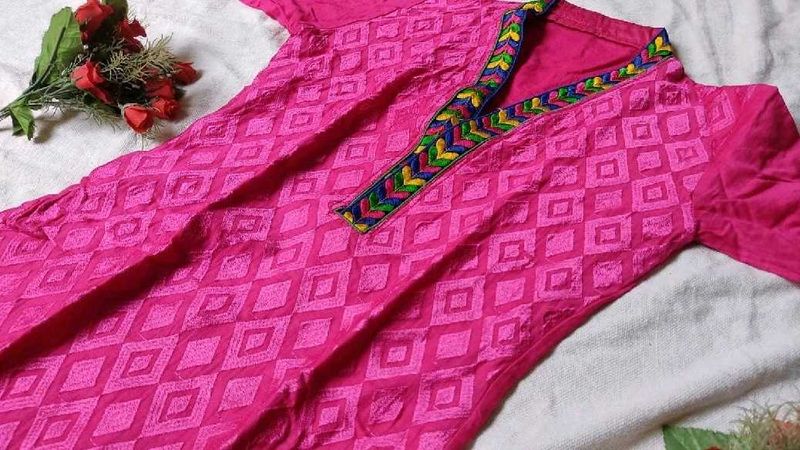 Pink Kurti