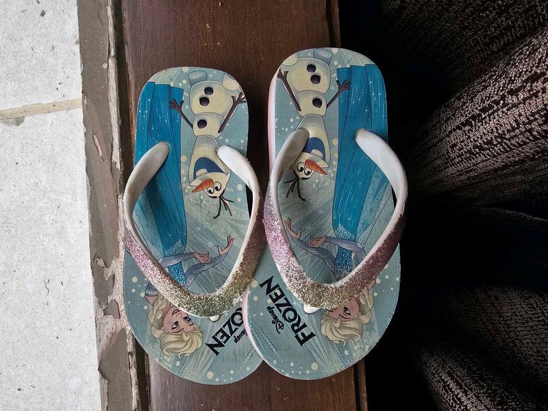 Frozen Slipper 2 Yr Girls