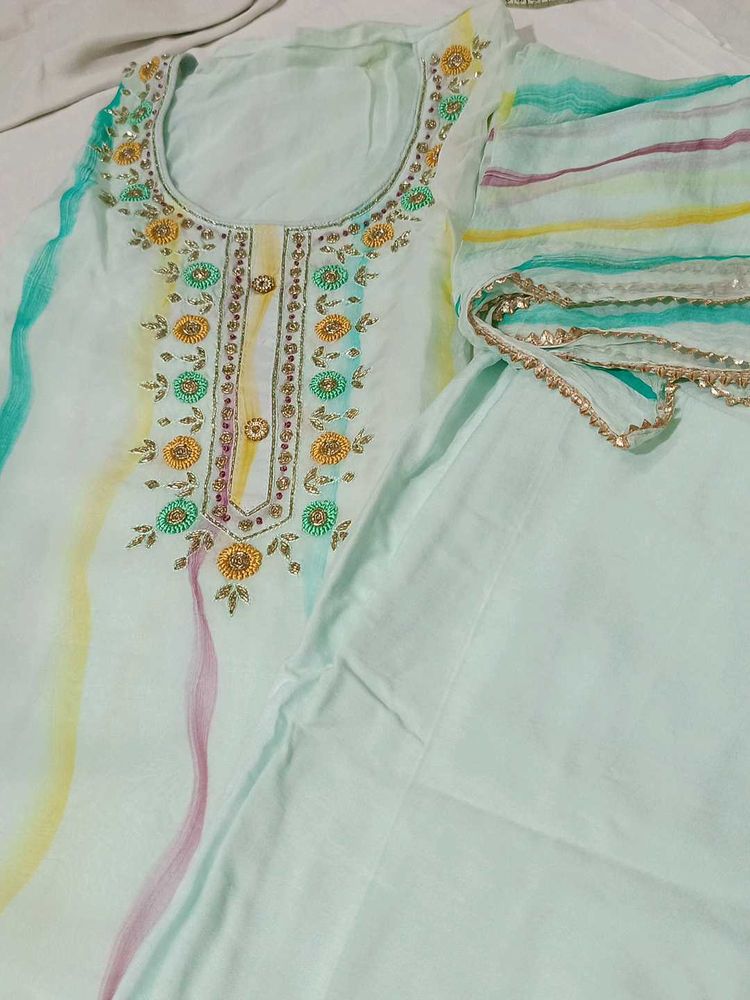 women silk suit