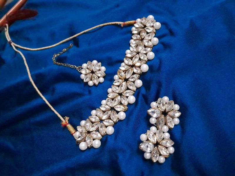 Pearl Necklace Set